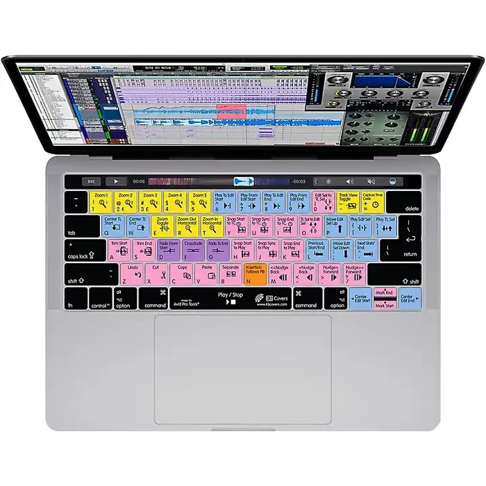 KB Covers Pro Tools Keyboard Cover for MacBook Pro (Late 2016+) With Touch Bar Guitar Center