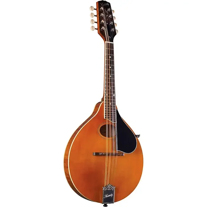 Kentucky KM-272 Deluxe Oval Hole A-Style Mandolin Transparent Amber Guitar Center