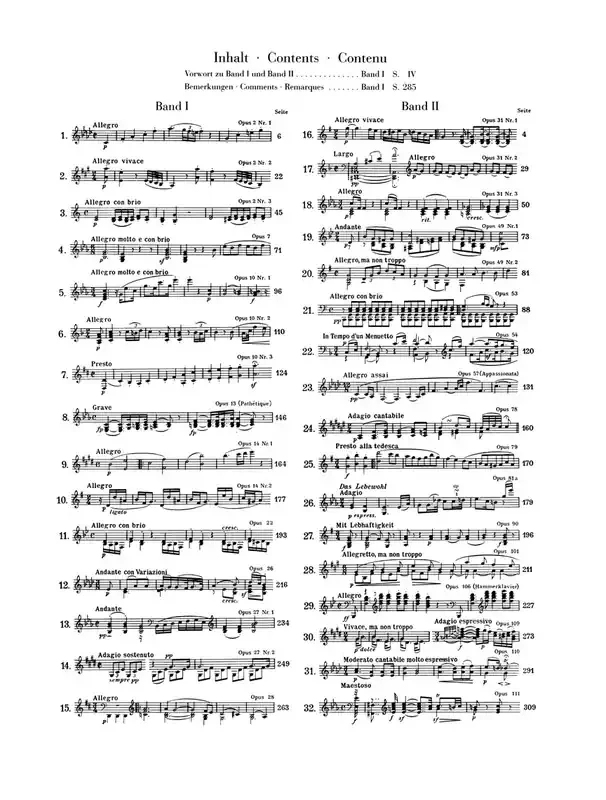 Klaviersonaten Band II
