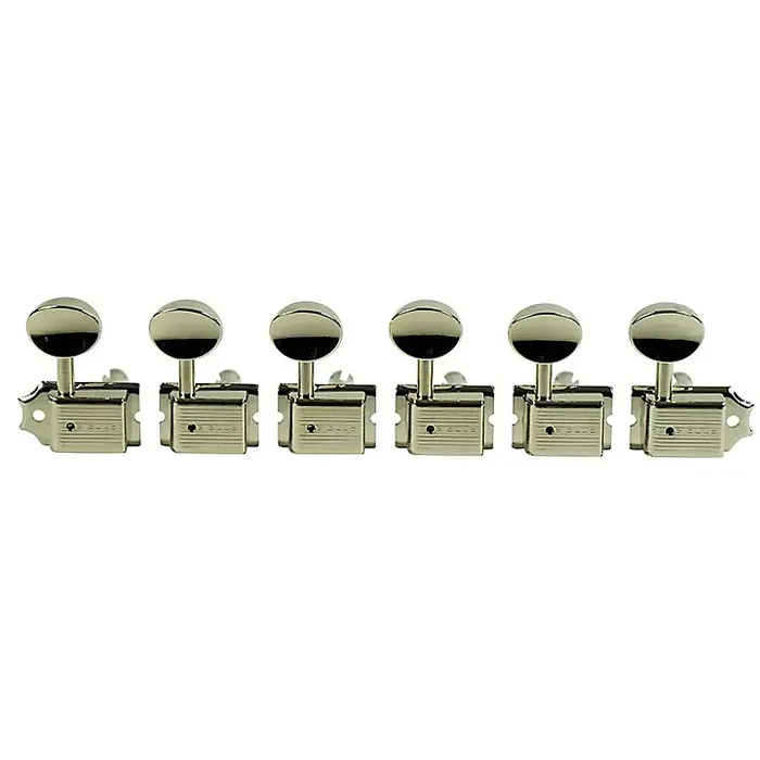 Kluson 6 In-Line Vintage Tuning Machines Nickel Guitar Center
