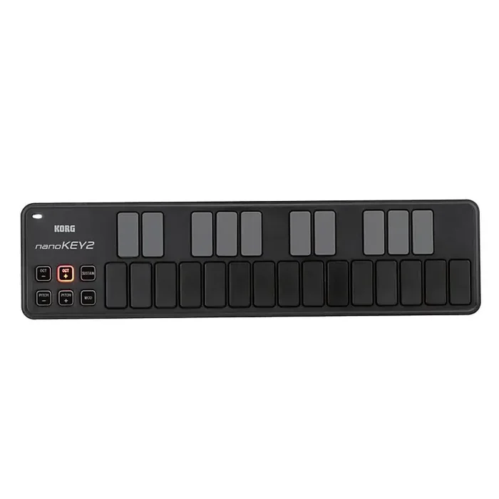 KORG nanoKEY2 Slim-Line USB Keyboard Controller Black Guitar Center