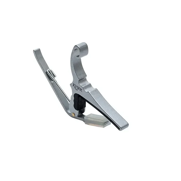 Kyser Quick-Change Capo for 6-String Guitars Silver Guitar Center