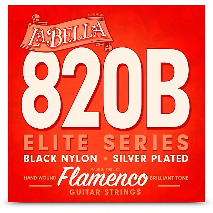 La Bella Elite Series Flamenco Guitar Strings – Black Nylon Guitar Center