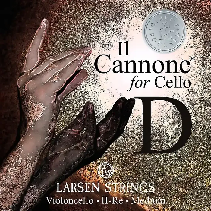 Larsen Strings Il Cannone Direct and Focused Cello D String 4/4 Steel, Ball End Guitar Center