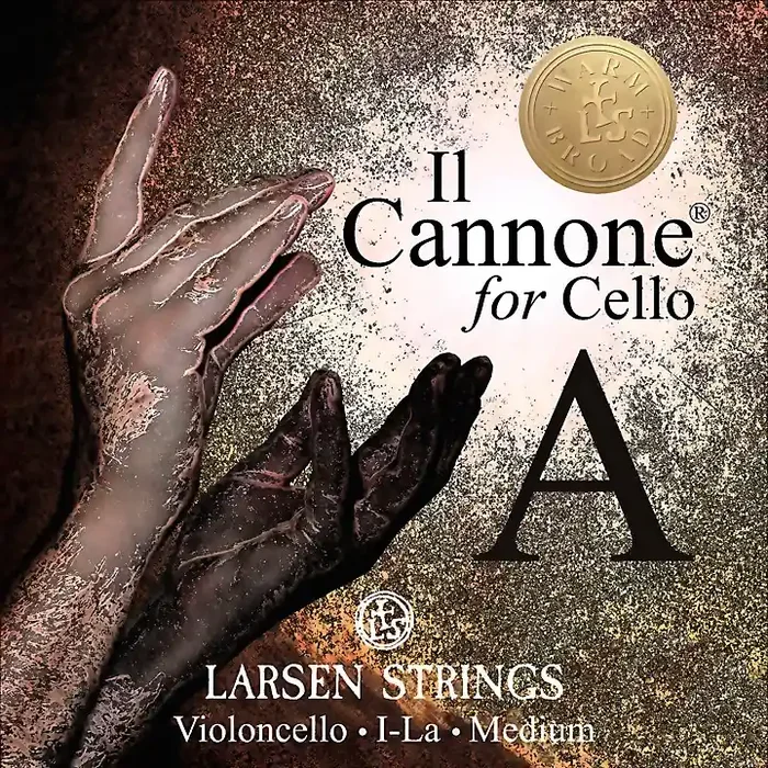 Larsen Strings Il Cannone Warm and Broad Cello A String 4/4 Steel, Ball End Guitar Center