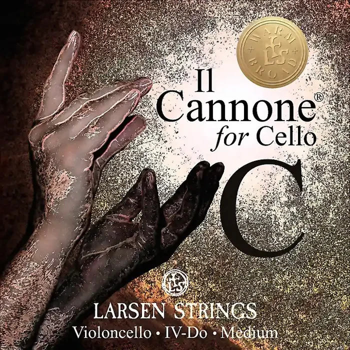 Larsen Strings Il Cannone Warm and Broad Cello C String 4/4 Tungsten, Ball End Guitar Center
