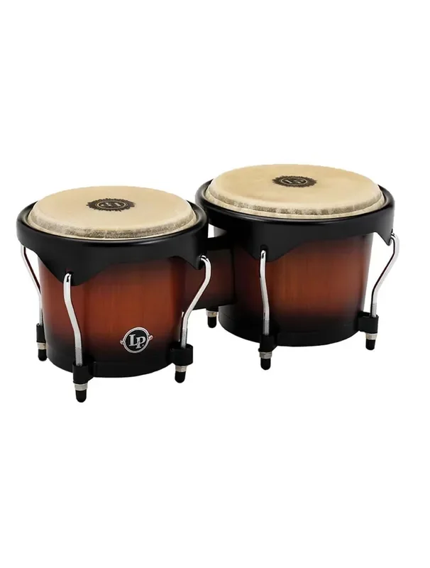 Latin Percussion City Series 6″ and 7″ Bongo Set – Vintage Sunburst
