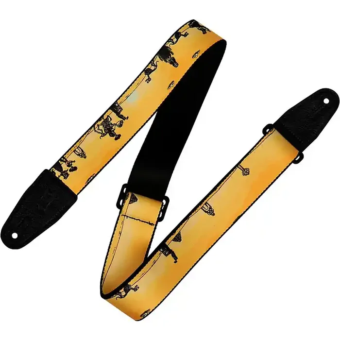Levy‘s 2″ Polyester Calaca Guitar Strap Mariachi Guitar Center