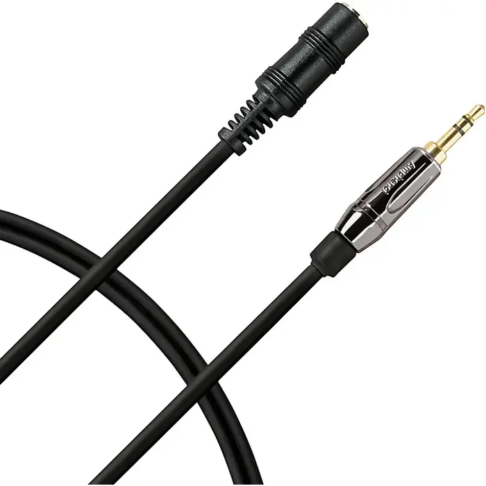 Livewire Elite Headphone Extension Cable 3.5 mm TRS Male to 3.5 mm TRS Female 10 ft. Black Guitar Center