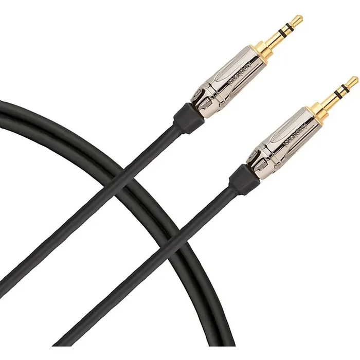 Livewire Elite Interconnect Cable 3.5 mm TRS Male to 3.5 mm TRS Male 3 ft. Black Guitar Center