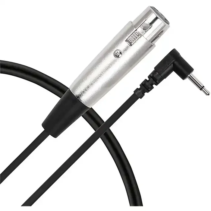 Livewire Essential Interconnect Cable 3.5 mm TS Male to XLR Female 5 ft. Black Guitar Center