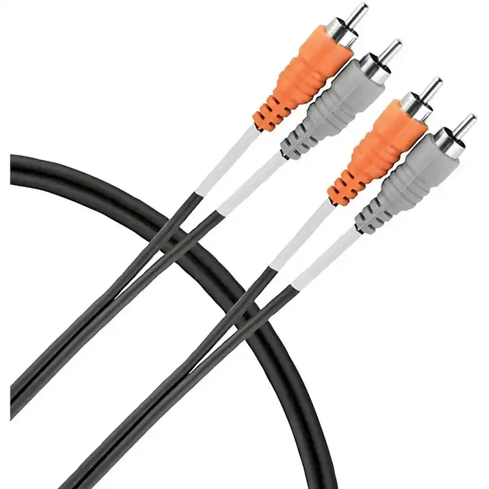Livewire Essential Interconnect Dual Cable RCA-RCA 6 ft. Black Guitar Center