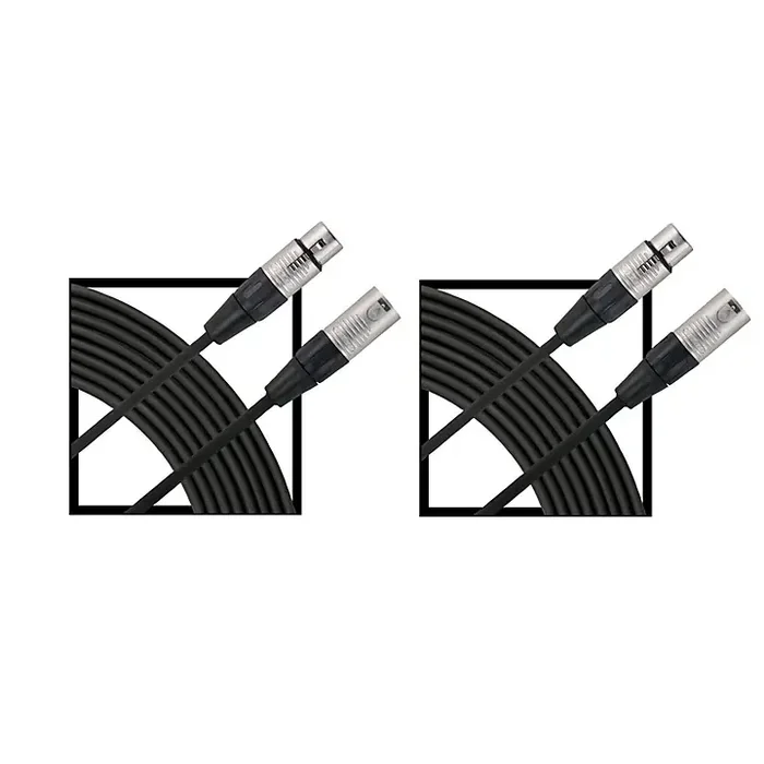 Livewire Essential XLR Microphone Cable 25‘ 2-Pack Guitar Center