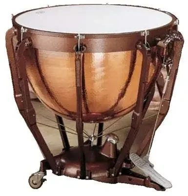 LKP532KG Ludwig 32″ Hammered Copper Bowl with Pro Tuning Gauge (Suspended Bowl Construction)