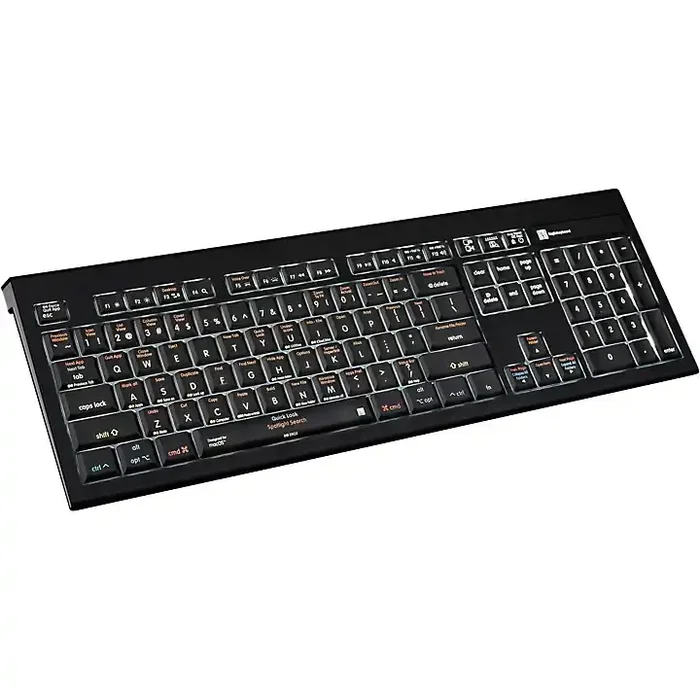 Logickeyboard macOS X Shortcuts MAC Astra Guitar Center