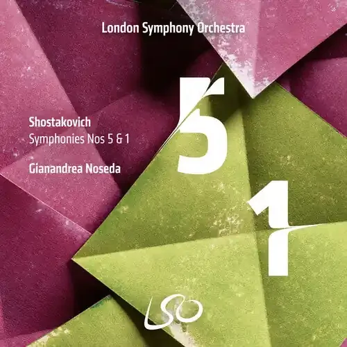 London Symphony Orchestra / Noseda, Gianandrea Shostakovich Symphonies Nos.5 & 1 – COMPACT DISCS