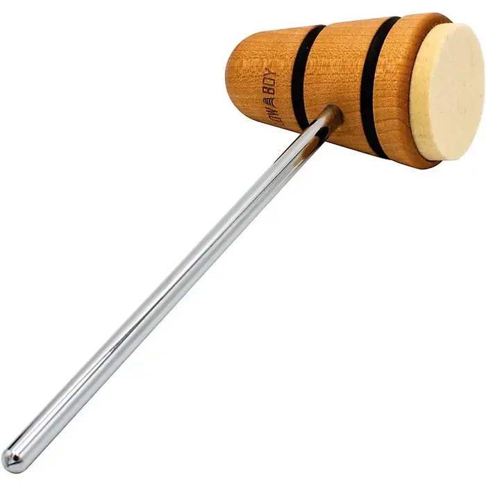 LOW BOY Felt Daddy Beater in Natural with Black Stripes Guitar Center