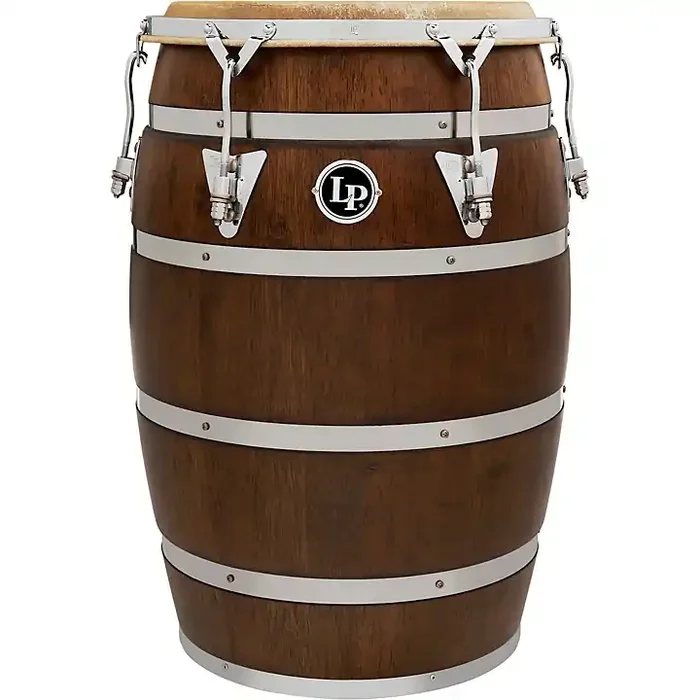 LP 14″ Siam Oak Barril De Bomba With Chrome-Plated Hardware 14 in. Guitar Center