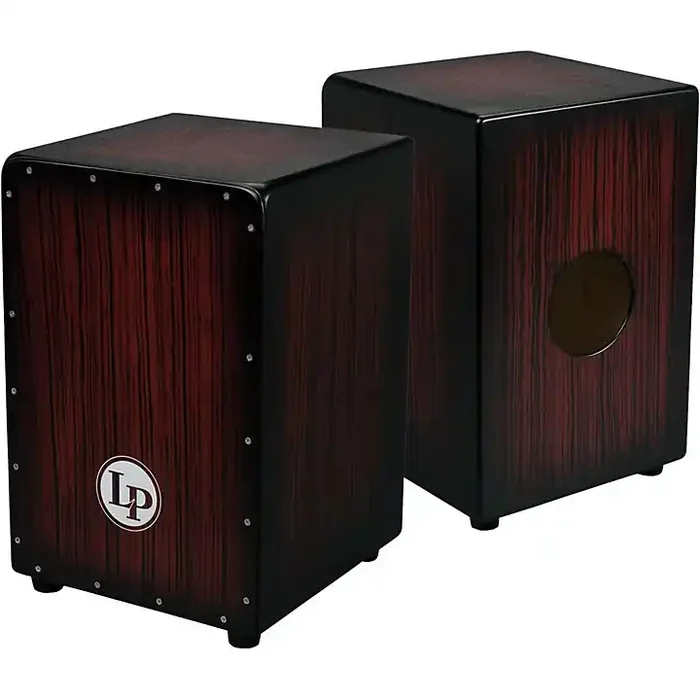 LP Aspire Accents Cajon Dark Wood Streak Guitar Center