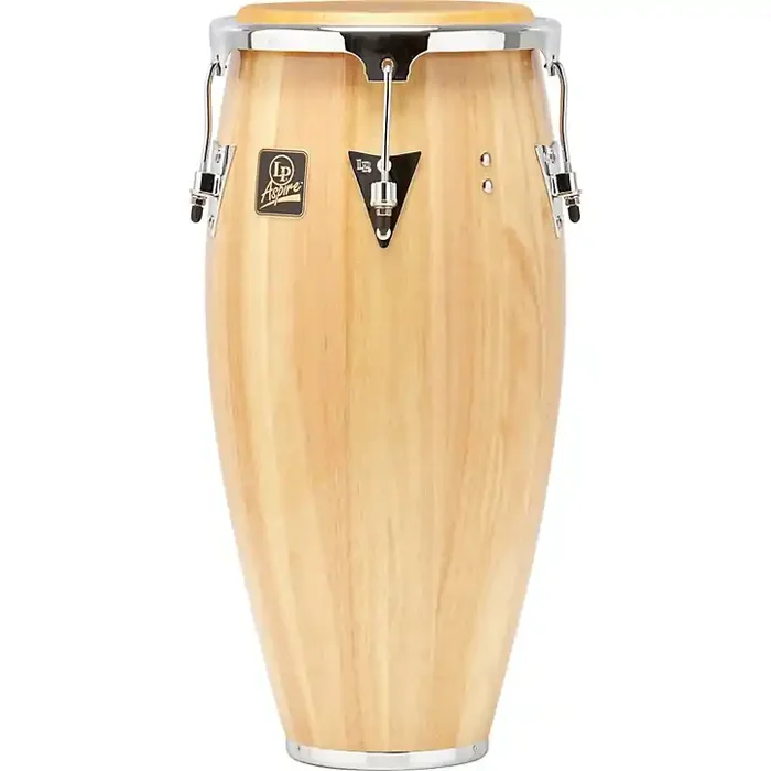 LP Aspire Wood Conga Chrome Hardware 11 in. Natural Wood Guitar Center
