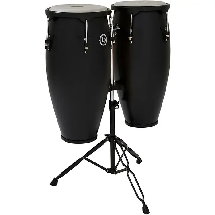 LP City Conga Set with Stand Black Guitar Center