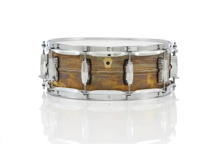 Ludwig 14″ x 5″ Raw Brass Snare Drum
