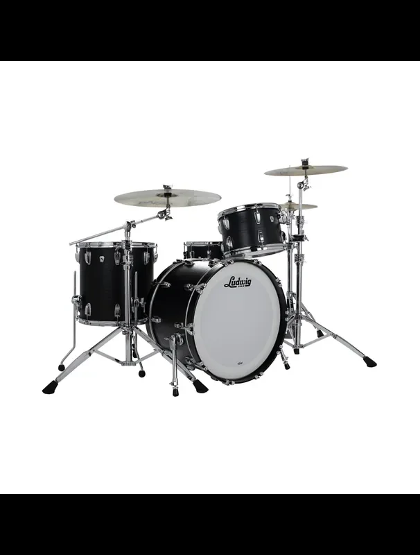 Ludwig Classic Oak Fab 3pc Shell Pack w/22″ Kick – Night Oak