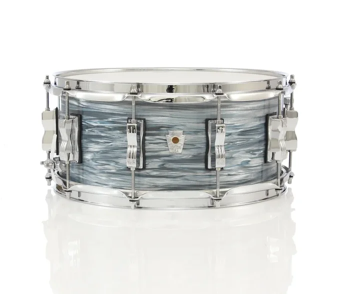 Ludwig Keystone X 14″ x 6.5″ Snare Drum – Vintage Blue Oyster