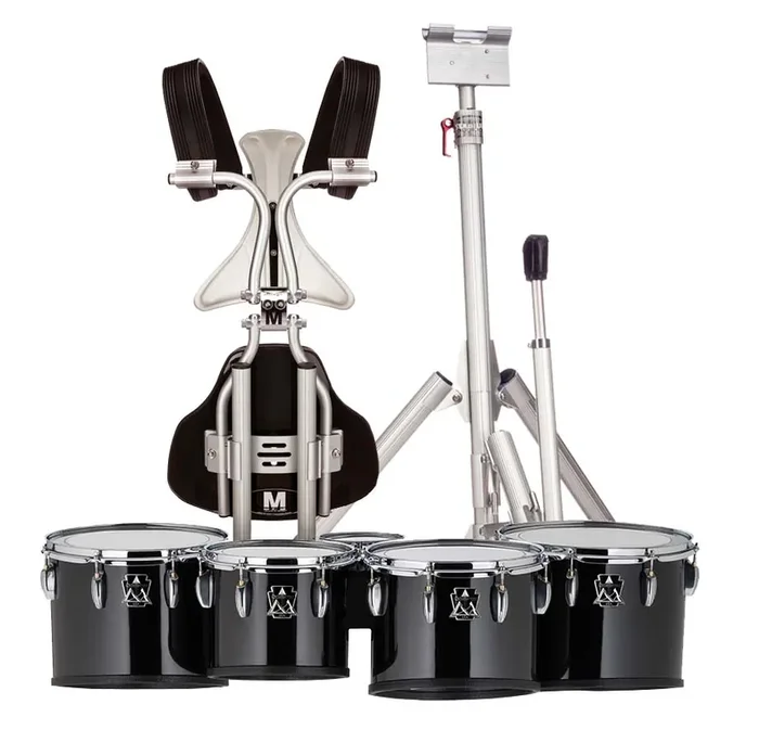 LUMT60234PXAS Ludwig 6/10/12/13/14″ w/RMABSQ Carrier & Stand