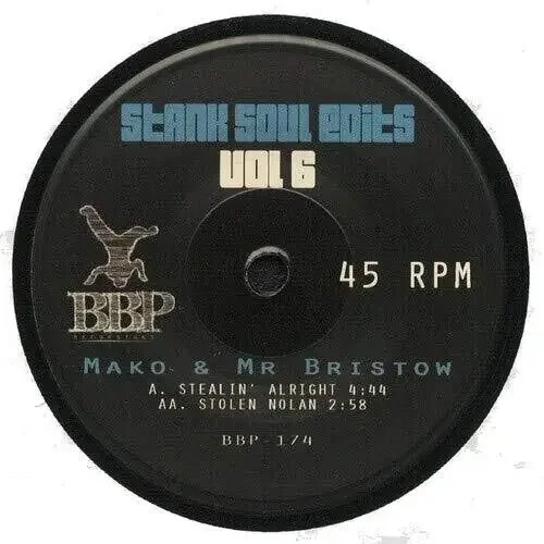 Mako & Mr Bristow Stank Soul Edits Vol. 6 – 7-INCH SINGLE