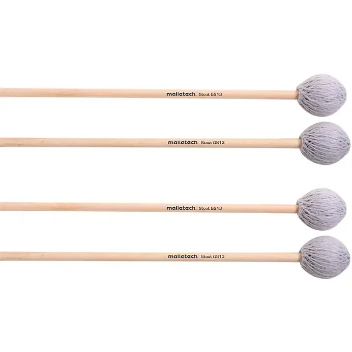 Malletech Concerto Marimba Mallets Set of 4 (2 Matched Pairs) Yellow Guitar Center