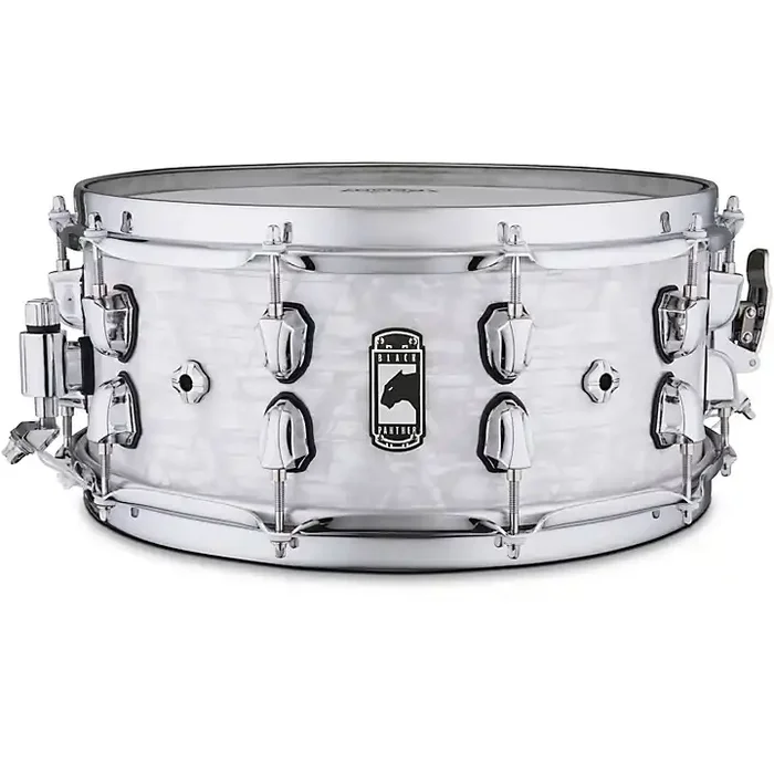 Mapex Black Panther BPNML4600CWD Heritage Snare Drum 14 x 6 in. White Strata Guitar Center