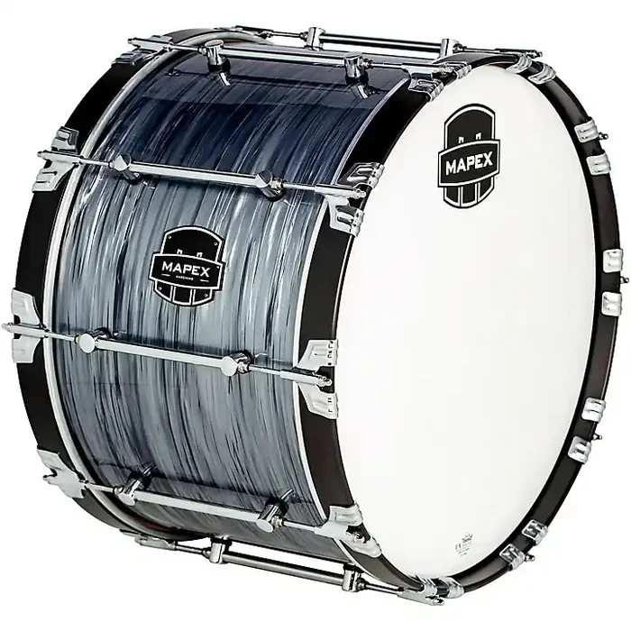 Mapex Quantum Mark II Drums on Demand Series Dark Shale Bass Drum 18 in. Guitar Center