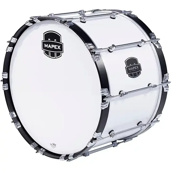 Mapex Quantum Mark II Series Gloss White Bass Drum 18 in. Guitar Center