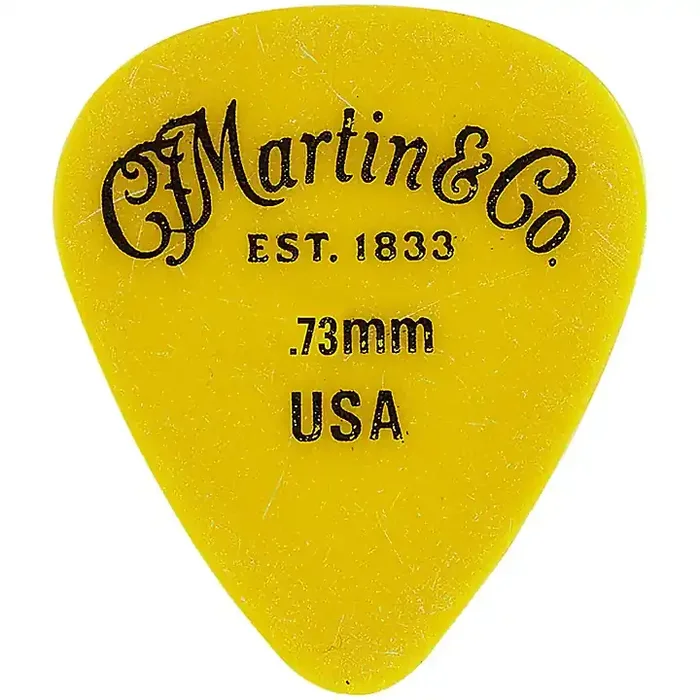 Martin Delrin Guitar Picks .73 mm 12 Pack Guitar Center