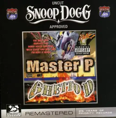 Master P Ghetto D U.S.D.A. Edition – COMPACT DISCS
