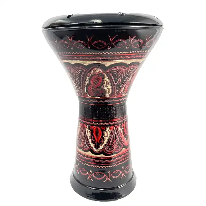 Masterwork Decorated Copper Dumbek
