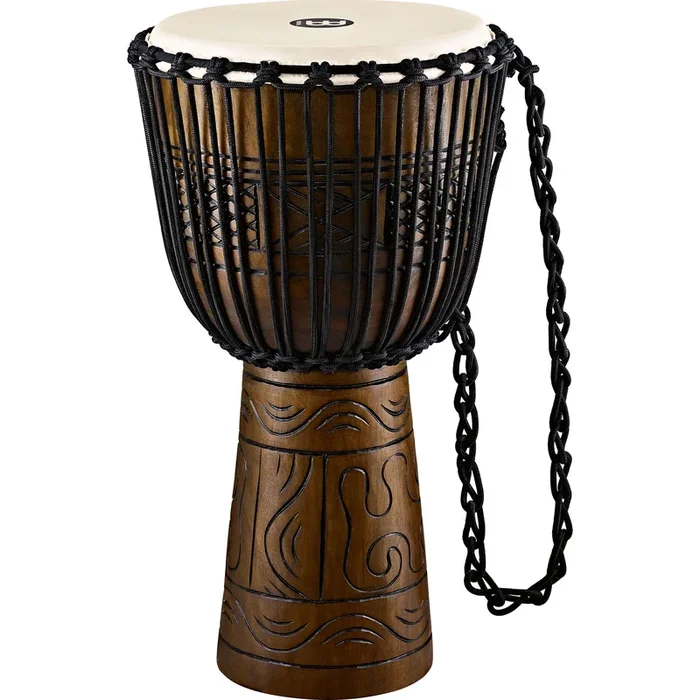 Meinl 13″ Rope Tuned Headliner Artifact Series Wood Djembe