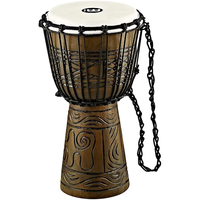 MEINL Artifact Series Hand-Carved Djembe 8 in. Brown