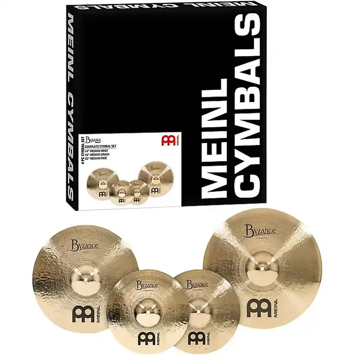 MEINL Byzance Brilliant Complete Cymbal Set Guitar Center