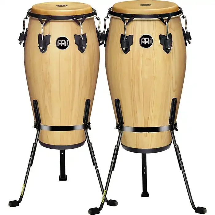 MEINL Luis Conte 2 Piece Conga Set with Free Basket Stands Guitar Center