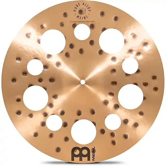 MEINL Pure Alloy Extra Hammered Trash Crash Cymbal 18 in. Guitar Center