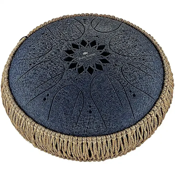 MEINL Sonic Energy C Minor Medium Octave Steel Tongue Drum Navy Blue Guitar Center