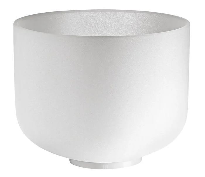 Meinl Sonic Energy Crystal Singing Bowl 10″ / Note E /432 Hz Navel Chakra – Andertons Music Co