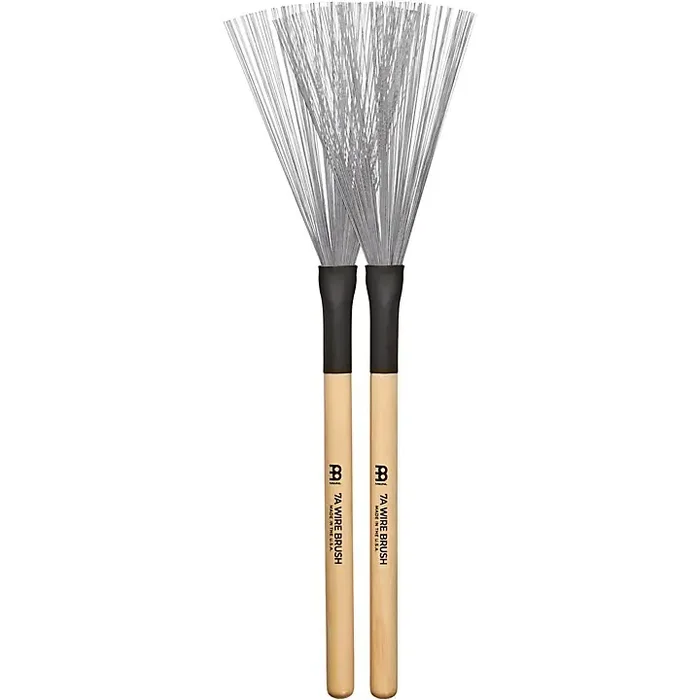 Meinl Stick & Brush 7A Fixed Wire Brushes Guitar Center