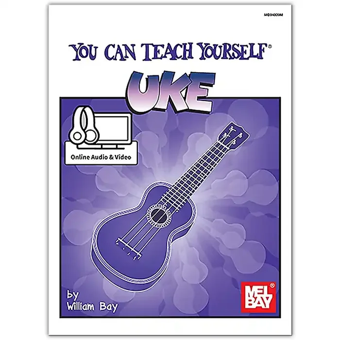 Mel Bay You Can Teach Yourself Uke, Book plus Online Audio Guitar Center