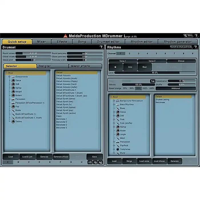MeldaProduction MDrummer Large Software Download Guitar Center