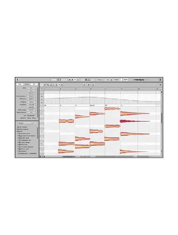 Melodyne 5 Editor Polyphonic Audio Editing and Tuning