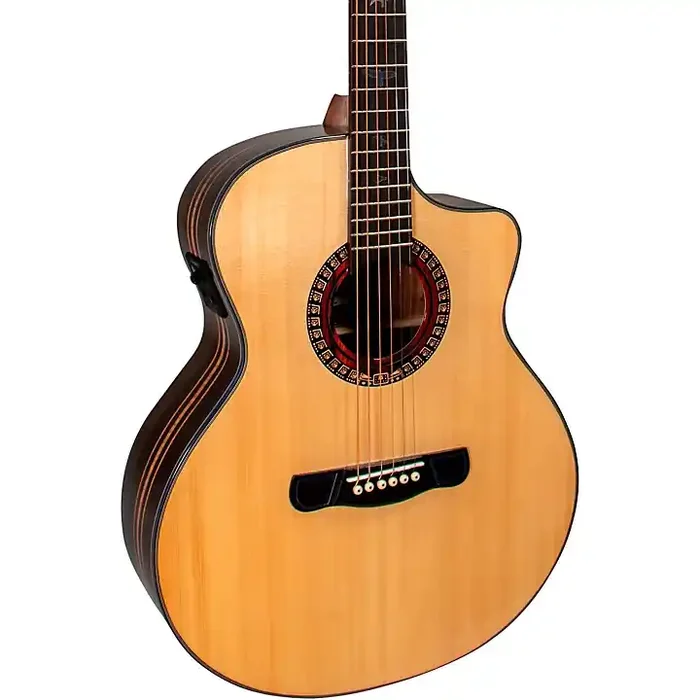 Merida E1CS Imperial Series Grand Concert Acoustic-Electric Guitar Natural Guitar Center