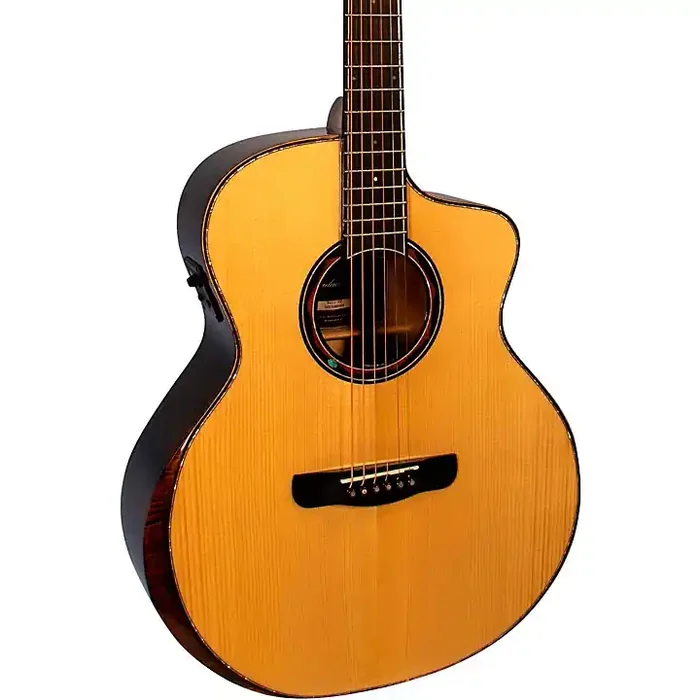Merida Wave Beyond Series Grand Concert Acoustic-Electric Guitar Natural Guitar Center
